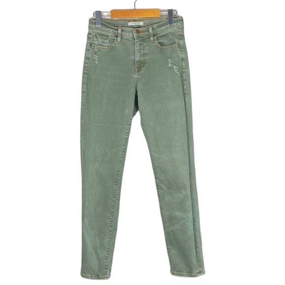 FIDELITY Women's Sage Green Oh boy High Rise Boyfriend Denim Jeans US 26 - Picture 3 of 16
